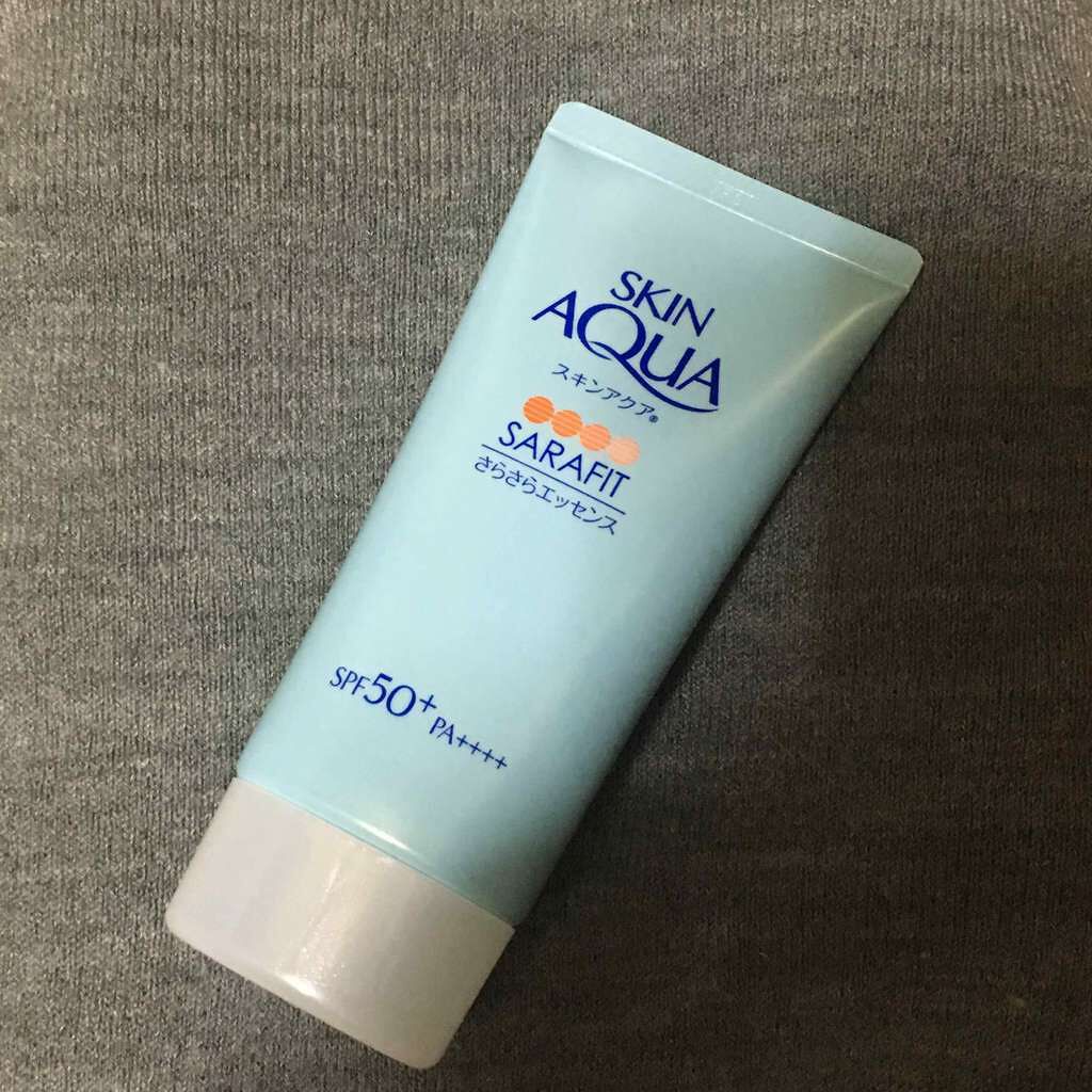 サラフィットUV さらさらエッセンス 無香料/スキンアクア/日焼け止め・UVケアを使ったクチコミ(1枚目)