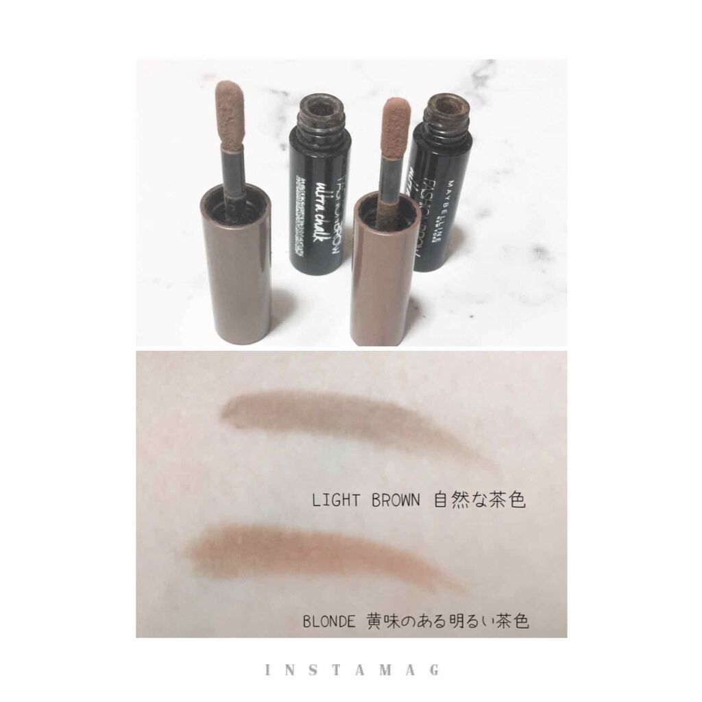 ファッションブロウ パウダーチップ/MAYBELLINE NEW YORK/パウダーアイブロウを使ったクチコミ(2枚目)