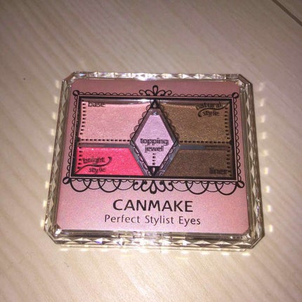【旧品】パーフェクトスタイリストアイズ/キャンメイク/アイシャドウパレットを使ったクチコミ(1枚目)