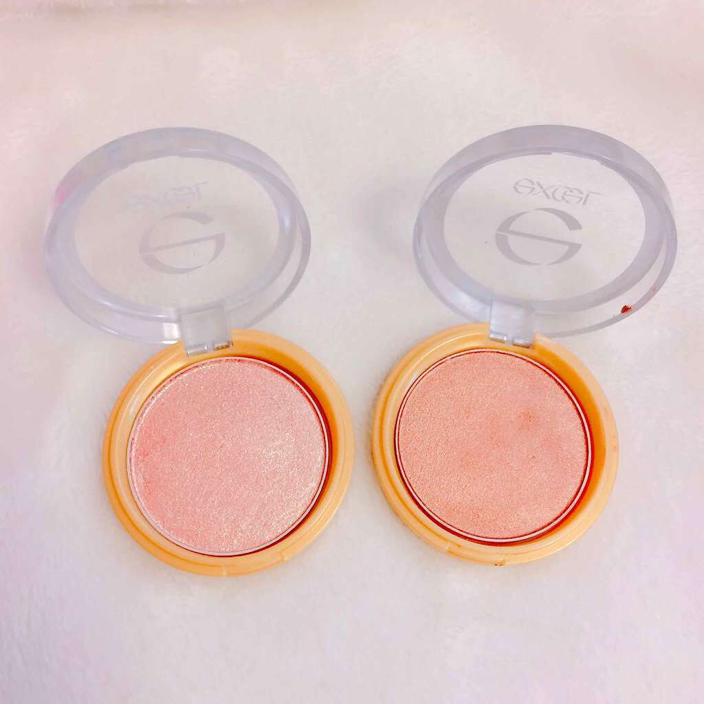 シャイニーシャドウ N/excel/単色アイシャドウを使ったクチコミ（2枚目）