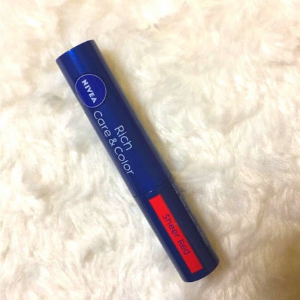 ニベア リッチケア&カラーリップ/ニベア/リップクリームを使ったクチコミ(1枚目)