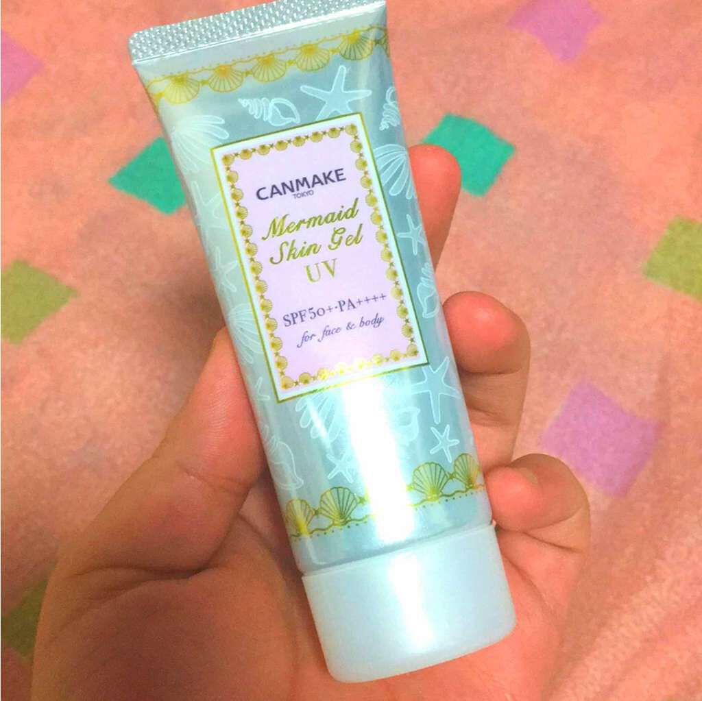 マーメイドスキンジェルUV/キャンメイク/日焼け止めジェルを使ったクチコミ(1枚目)