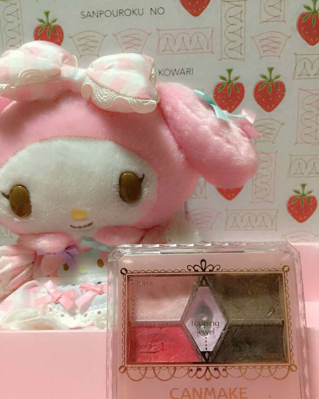 【旧品】パーフェクトスタイリストアイズ/キャンメイク/アイシャドウパレットを使ったクチコミ(1枚目)