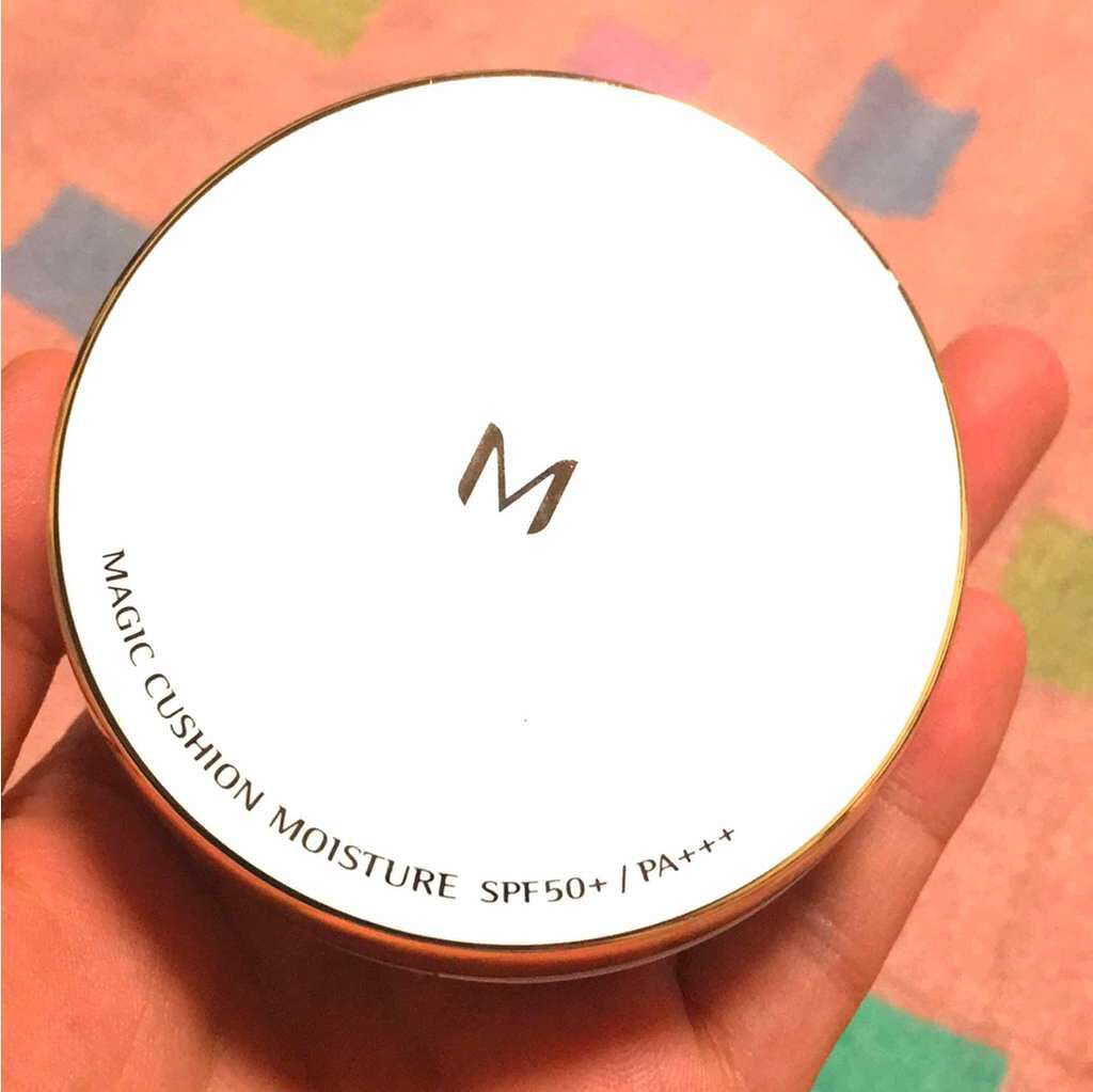 M クッション ファンデーション(モイスチャー)/MISSHA/クッションファンデーションを使ったクチコミ(1枚目)