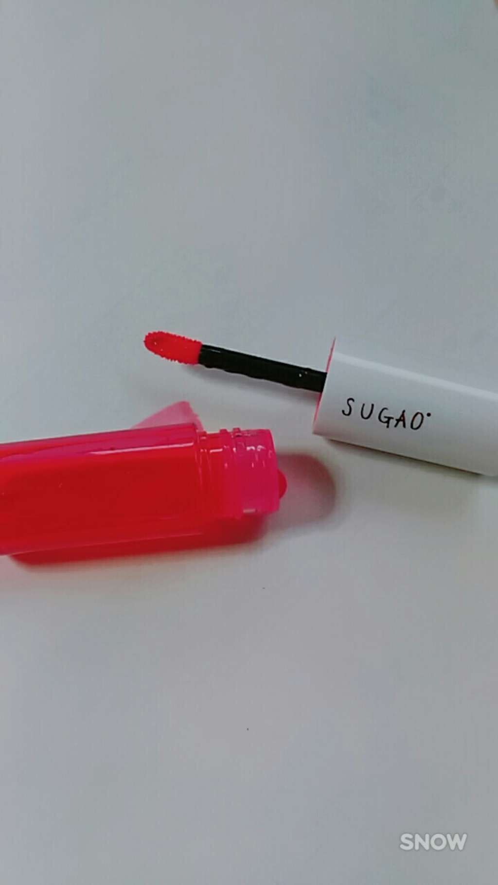 ジュレ感リップティント/SUGAO®/リップグロスを使ったクチコミ（1枚目）