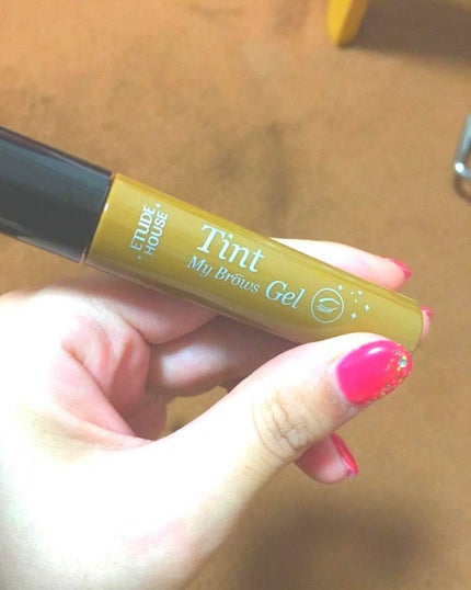 ティントマイブロウ ジェル/ETUDE/眉ティントを使ったクチコミ(1枚目)