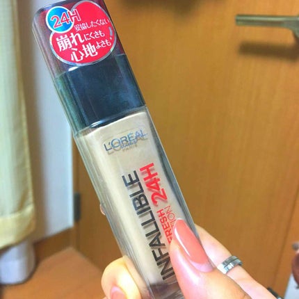 インファリブル ステイフレッシュファンデーション/ロレアル パリ/リキッドファンデーションを使ったクチコミ(1枚目)