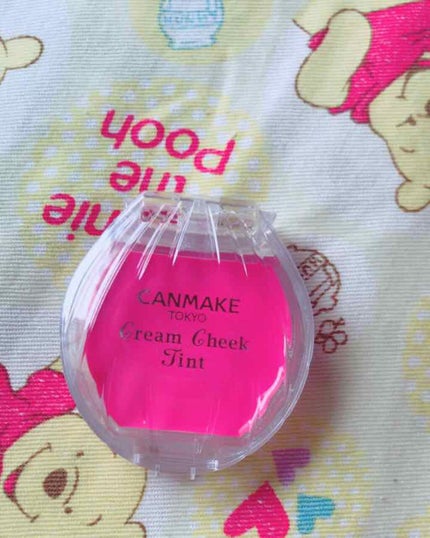 クリームチーク ティント/キャンメイク/ジェル・クリームチークを使ったクチコミ(1枚目)