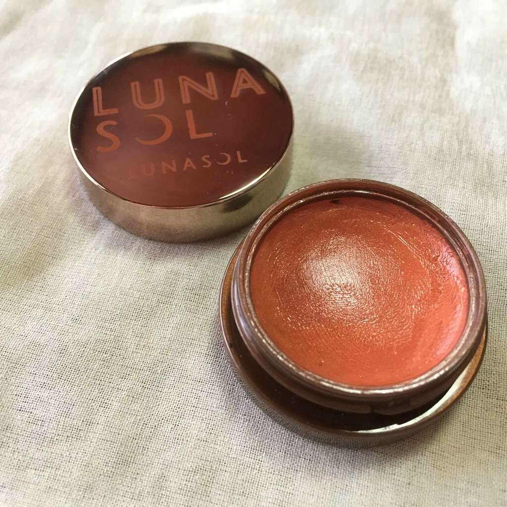 カラーグロウバーム/LUNASOL/ジェル・クリームチークを使ったクチコミ(1枚目)