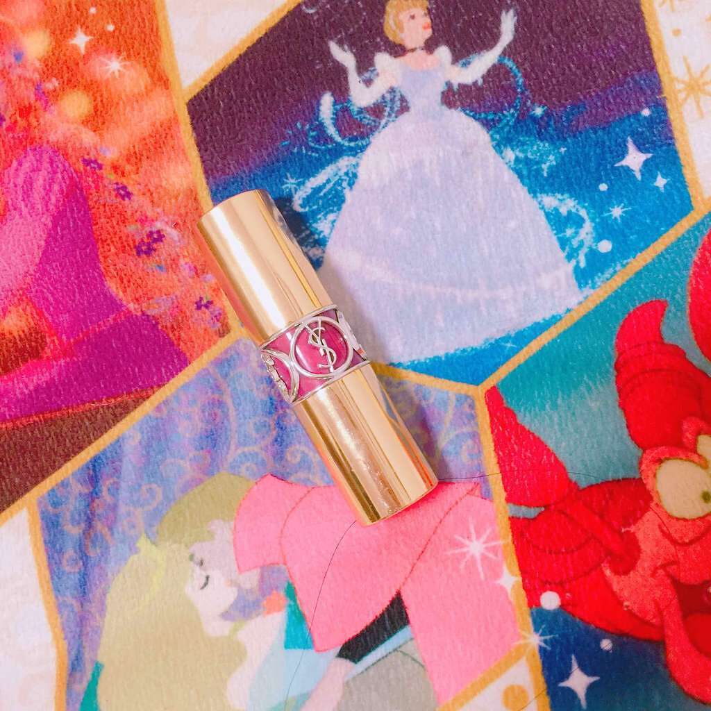 ルージュ ヴォリュプテ シャイン/YVES SAINT LAURENT BEAUTE/口紅を使ったクチコミ(1枚目)