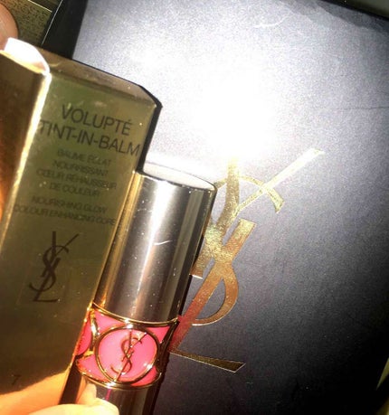 ヴォリュプテ ティントインバーム/YVES SAINT LAURENT BEAUTE/口紅を使ったクチコミ(1枚目)