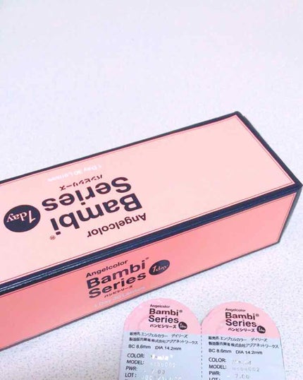 Angelcolor Bambi Series 1day /AngelColor/ワンデー(1DAY)カラコンを使ったクチコミ(1枚目)