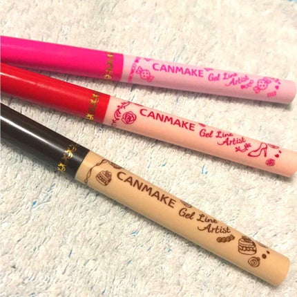 ジェルラインアーティスト/キャンメイク/ジェルアイライナーを使ったクチコミ(1枚目)