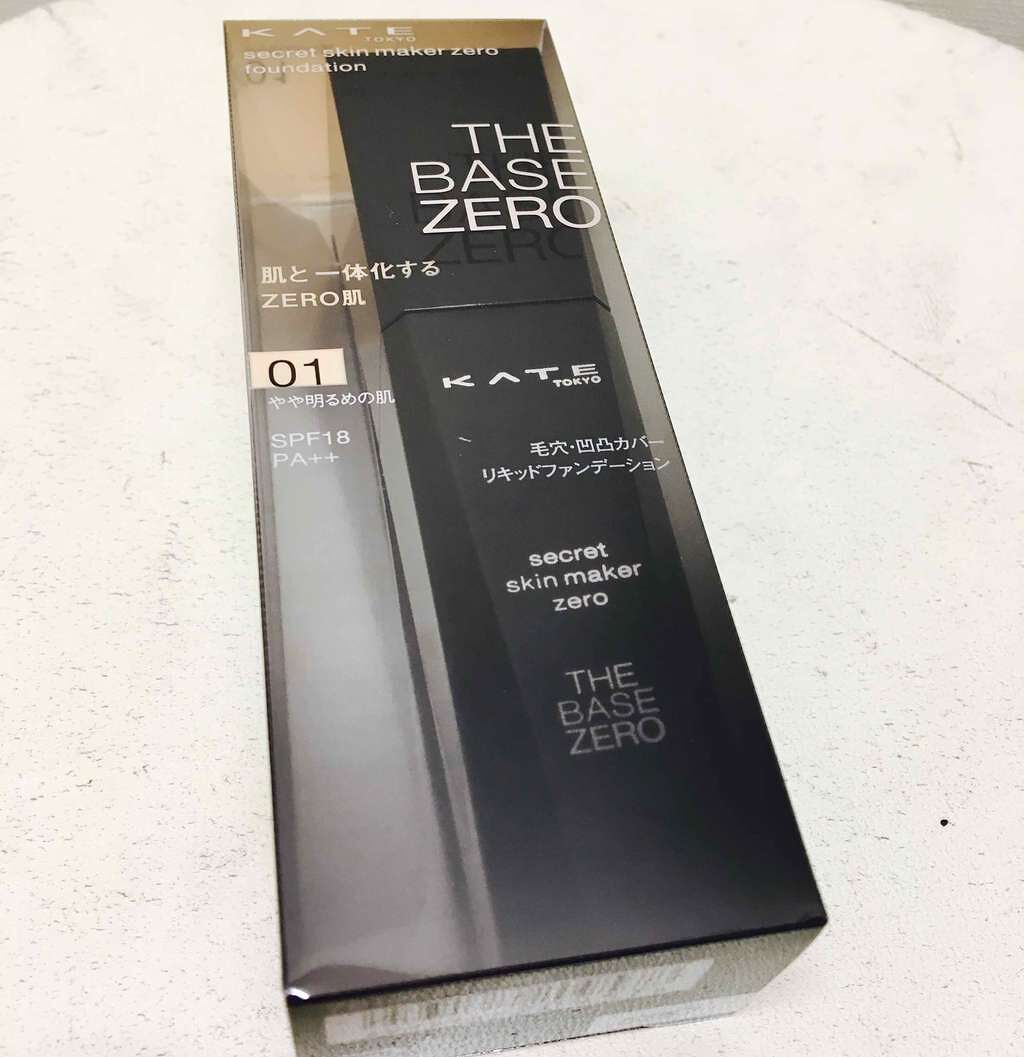 シークレットスキンメイカーゼロ(リキッド)/KATE/リキッドファンデーションを使ったクチコミ(1枚目)