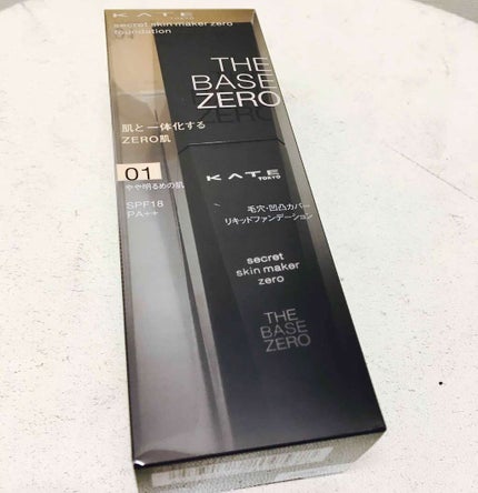 シークレットスキンメイカーゼロ(リキッド)/KATE/リキッドファンデーションを使ったクチコミ(1枚目)