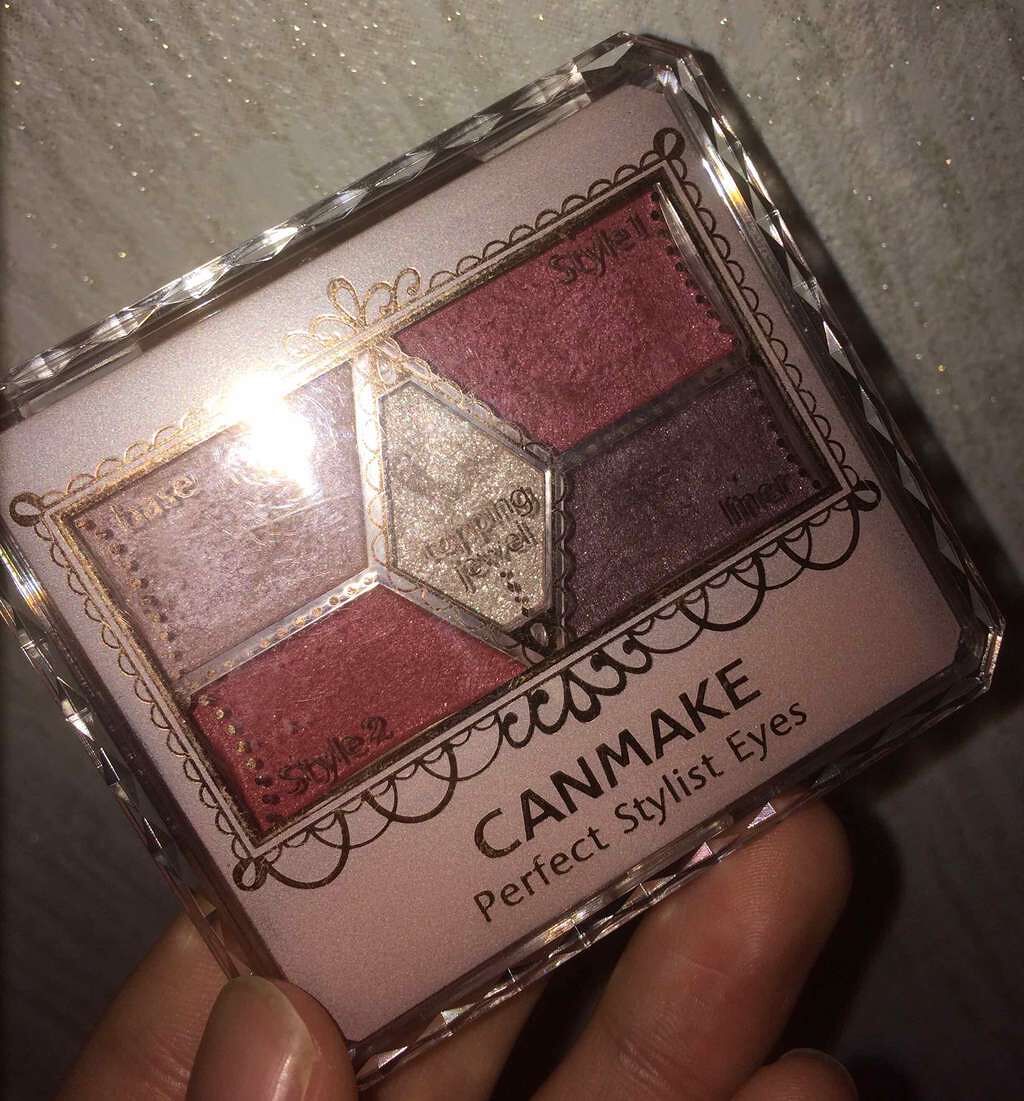 【旧品】パーフェクトスタイリストアイズ/キャンメイク/アイシャドウパレットを使ったクチコミ（1枚目）
