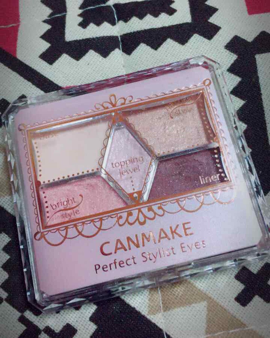 【旧品】パーフェクトスタイリストアイズ/キャンメイク/アイシャドウパレットを使ったクチコミ(1枚目)