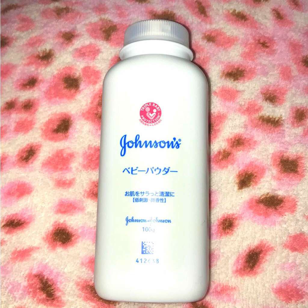 ベビーパウダー 薬用/ジョンソンベビー/ルースパウダーを使ったクチコミ(1枚目)