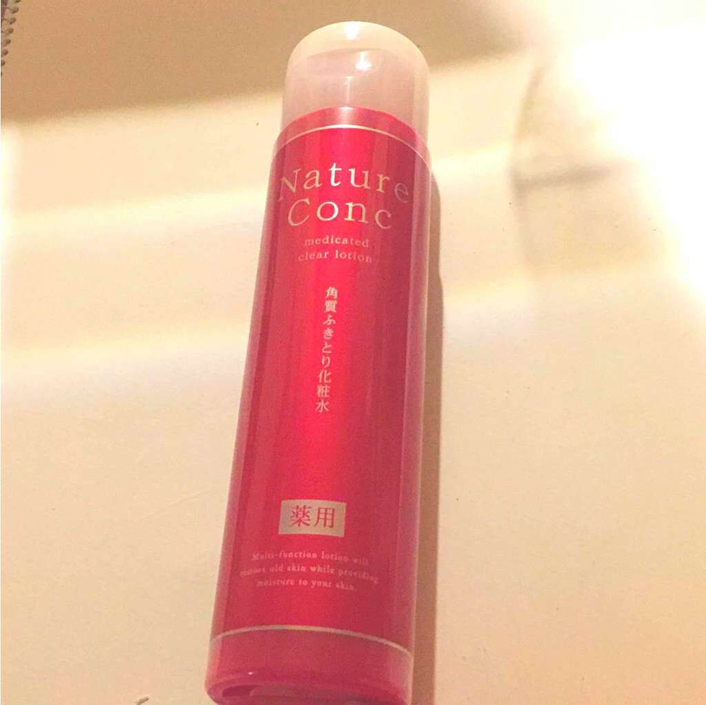 ネイチャーコンク 薬用クリアローション/ネイチャーコンク/拭き取り化粧水を使ったクチコミ(1枚目)