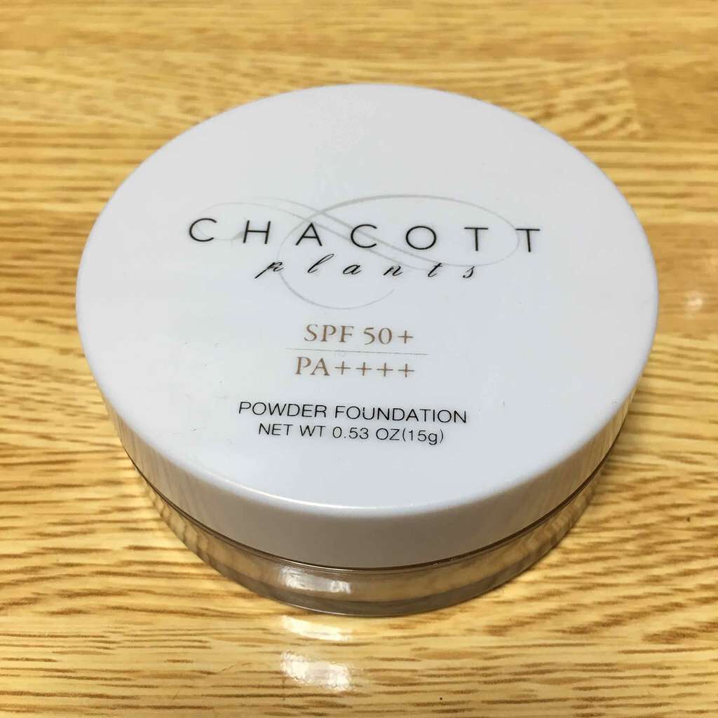 パウダーファンデーション/チャコットプランツ/パウダーファンデーションを使ったクチコミ(1枚目)