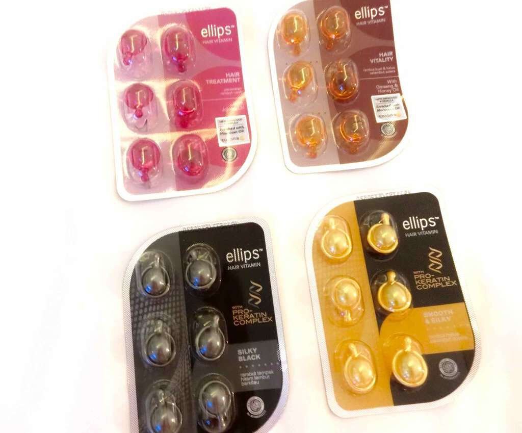 ヘアーオイル【トリートメント】/ellips/ヘアオイルを使ったクチコミ(1枚目)