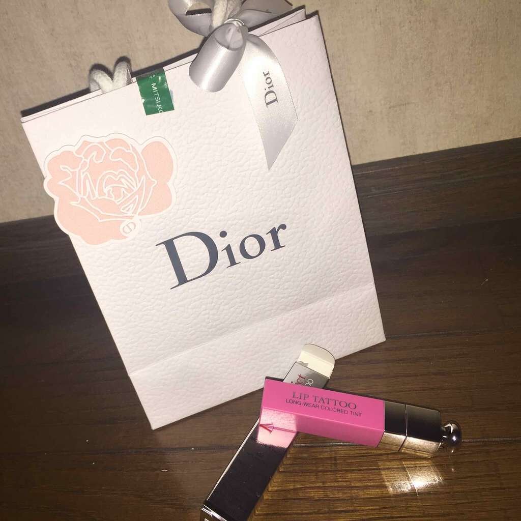 【旧】ディオール アディクト リップ ティント/Dior/リップグロスを使ったクチコミ（1枚目）