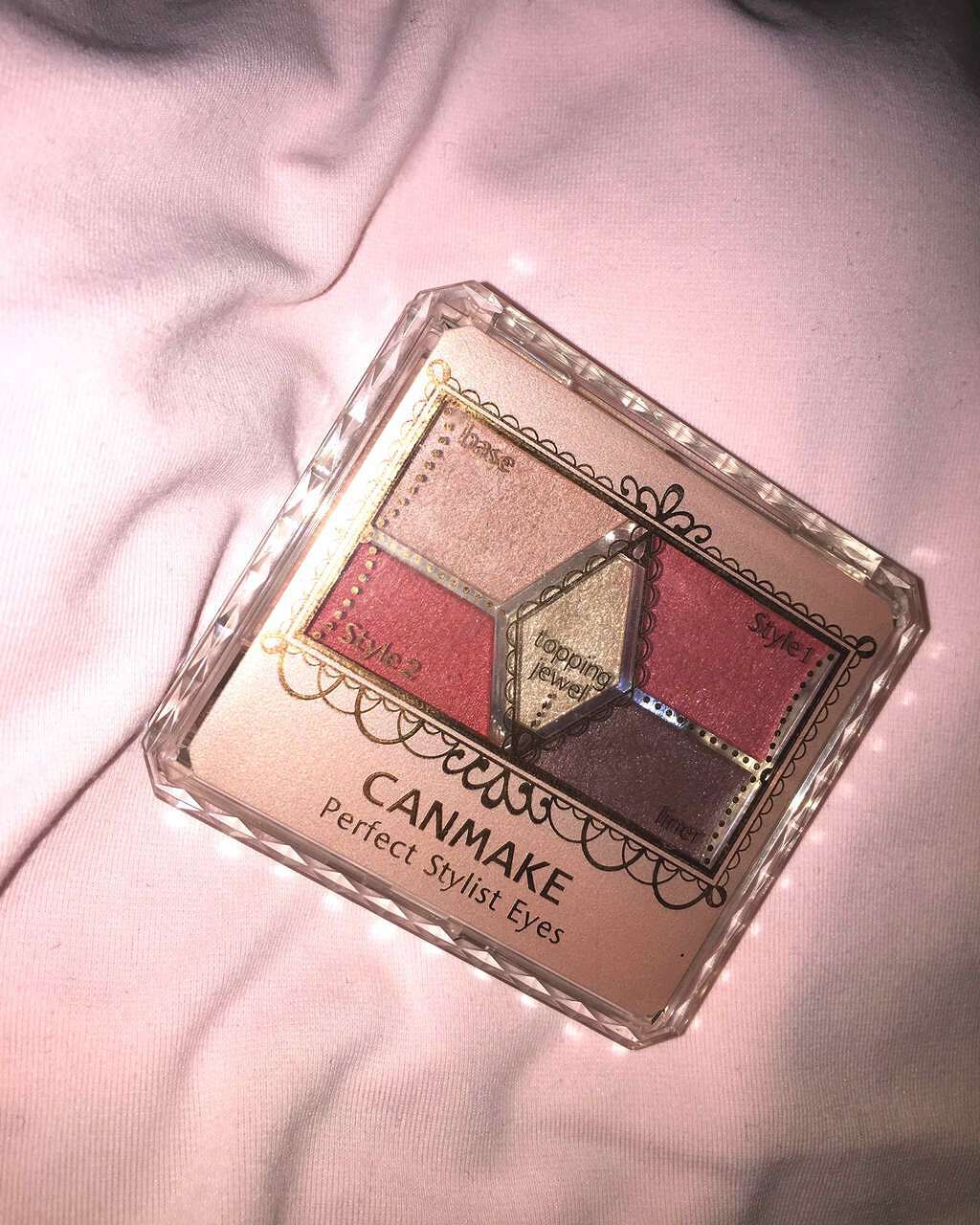【旧品】パーフェクトスタイリストアイズ/キャンメイク/アイシャドウパレットを使ったクチコミ(1枚目)