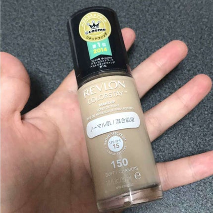 カラーステイ メイクアップ/REVLON/リキッドファンデーションを使ったクチコミ(1枚目)