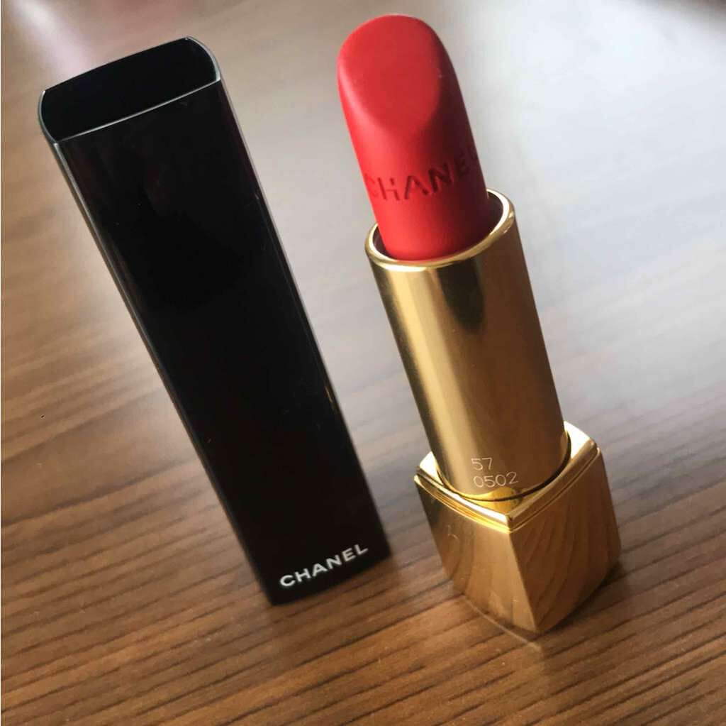 ルージュ アリュール ヴェルヴェット/CHANEL/口紅を使ったクチコミ(1枚目)