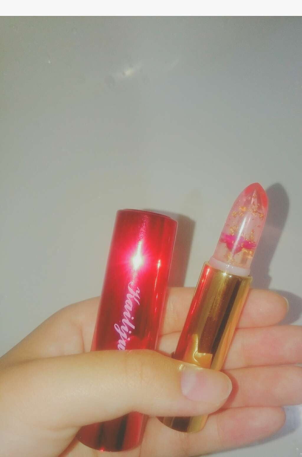 フラワーティントリップN オイルイン/Kailijumei/リップティントを使ったクチコミ（1枚目）