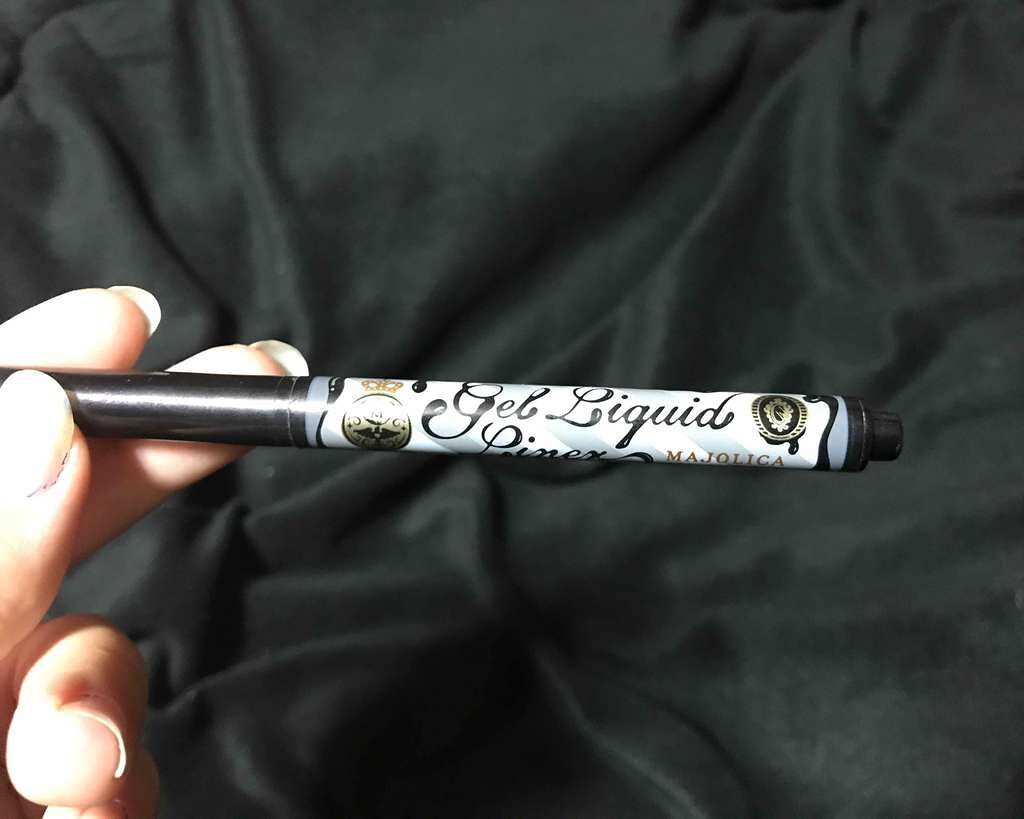 ジェルリキッドライナー/MAJOLICA MAJORCA/リキッドアイライナーを使ったクチコミ（1枚目）