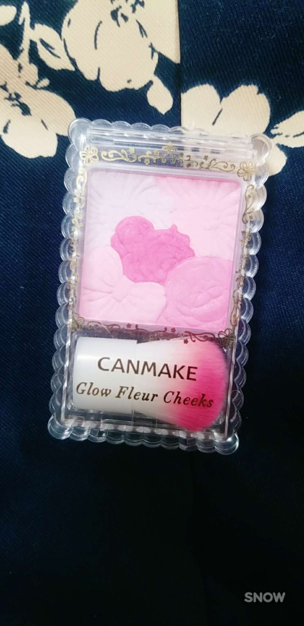 グロウフルールチークス/キャンメイク/パウダーチークを使ったクチコミ(1枚目)