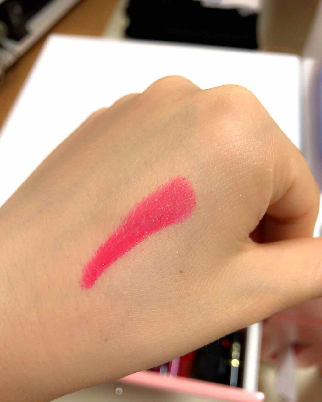 ステイシャイン リップシロップ スティック/CLIO/口紅を使ったクチコミ（3枚目）