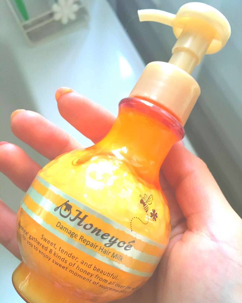ダメージリペア ヘアミルク/ハニーチェ/ヘアミルクを使ったクチコミ(1枚目)