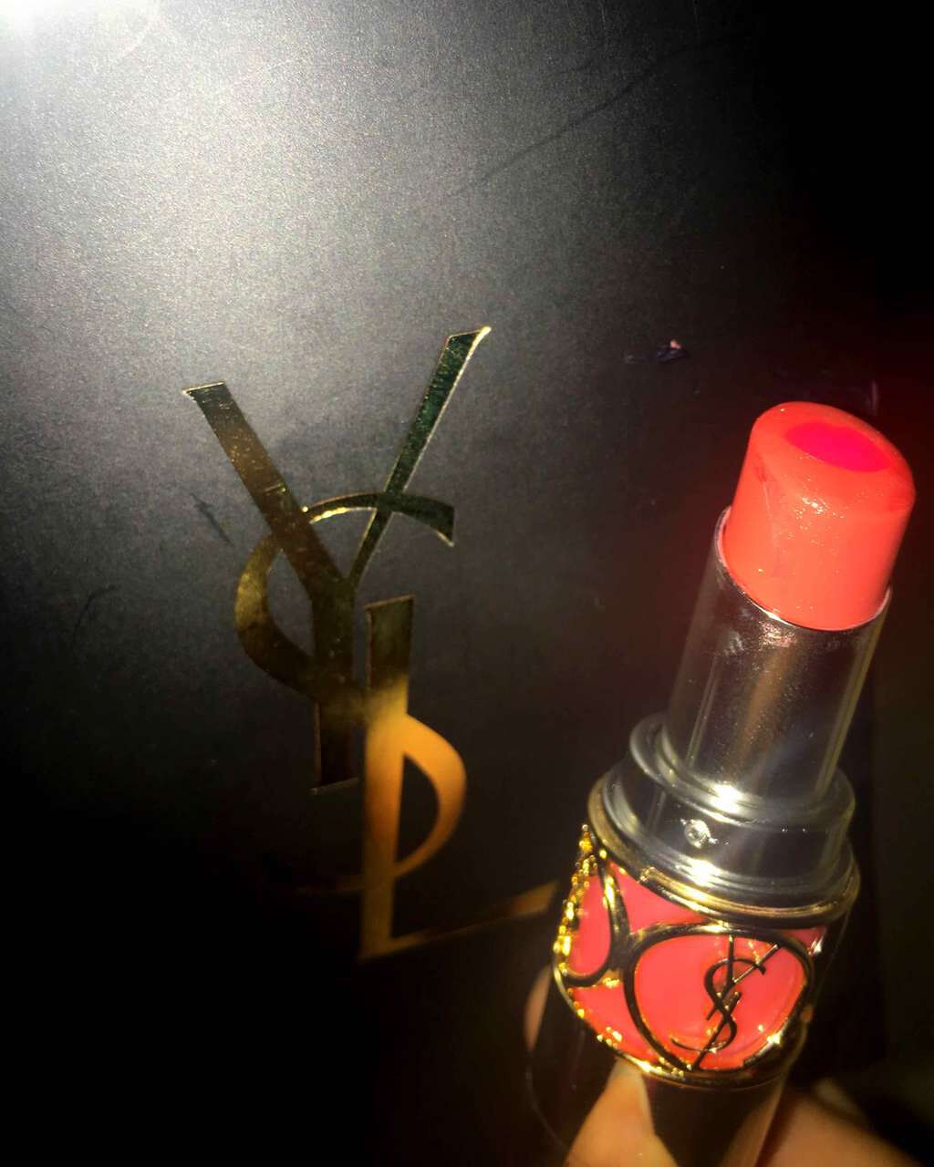 ヴォリュプテ ティントインバーム/YVES SAINT LAURENT BEAUTE/口紅を使ったクチコミ（2枚目）