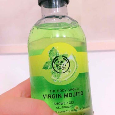 THE BODY SHOP シャワージェル ヴァージンモヒートのクチコミ「匂いが最高！美味しいモヒートって感じです 笑 夏にぴったり(^^)..」（1枚目）