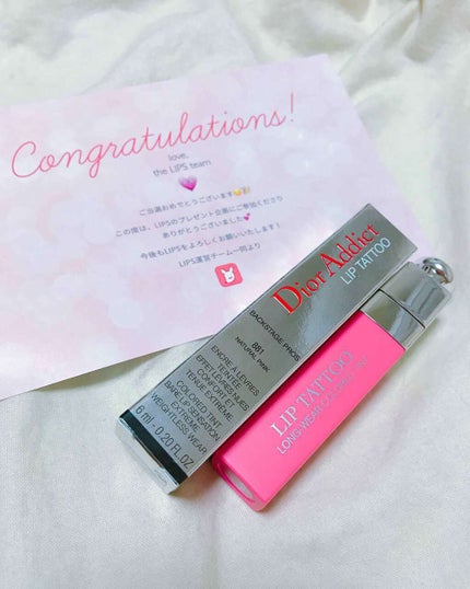 【旧】ディオール アディクト リップ ティント/Dior/リップグロスを使ったクチコミ(1枚目)