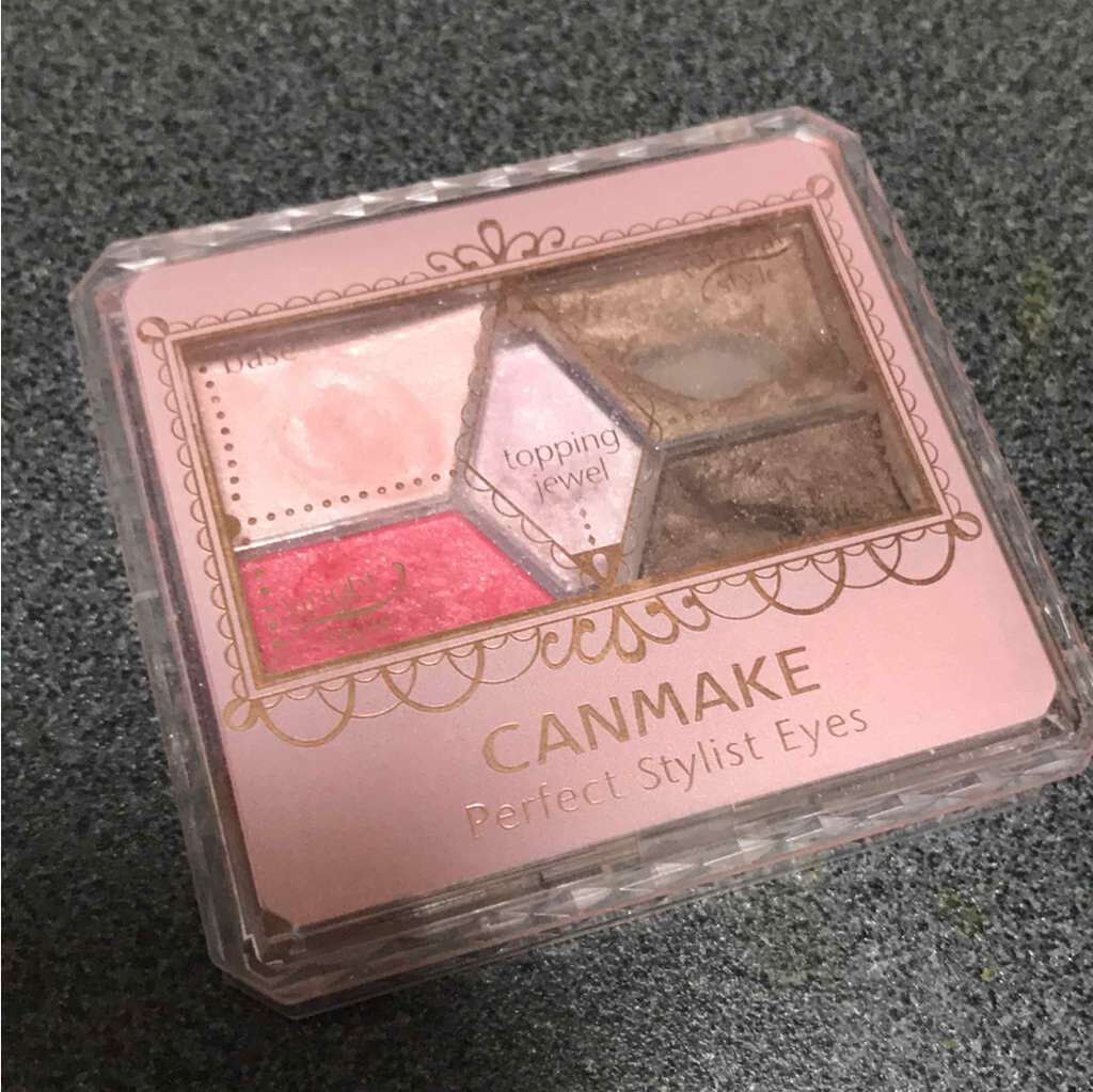 【旧品】パーフェクトスタイリストアイズ/キャンメイク/アイシャドウパレットを使ったクチコミ（1枚目）