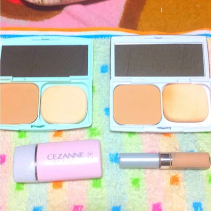 UVファンデーション EXプラス/CEZANNE/パウダーファンデーションを使ったクチコミ(1枚目)