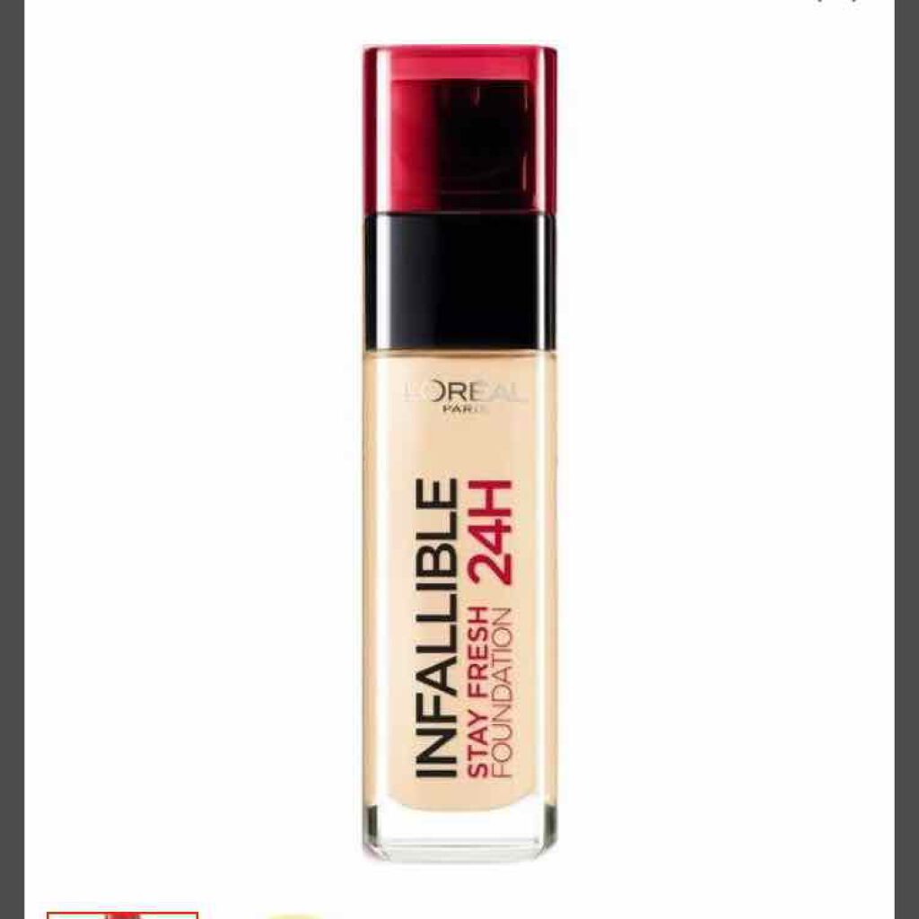 インファリブル ステイフレッシュファンデーション/ロレアル パリ/リキッドファンデーションを使ったクチコミ(1枚目)