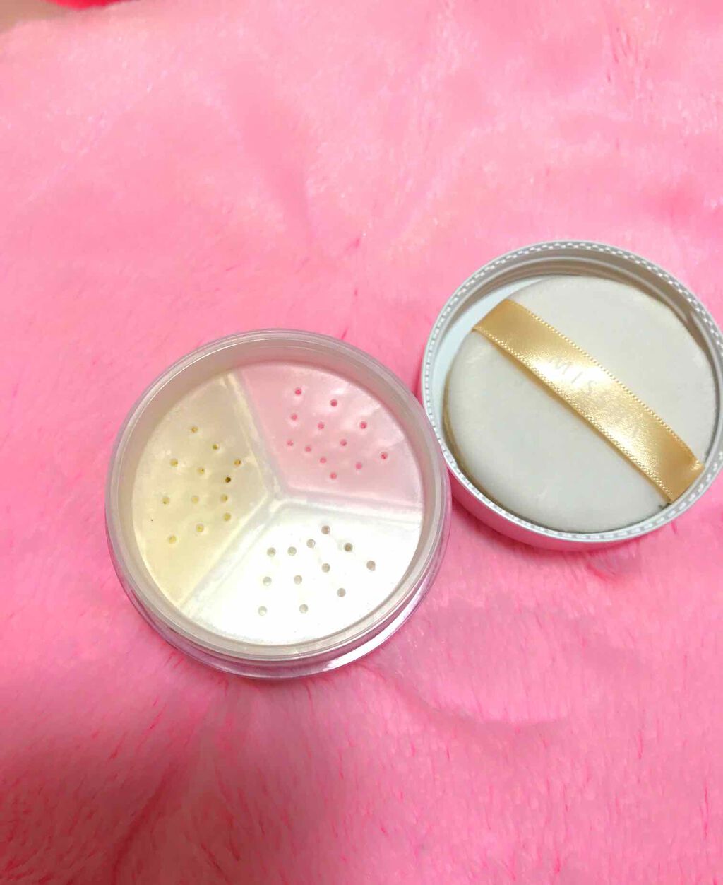 M パステルマカロン パウダー/MISSHA/ルースパウダーを使ったクチコミ(3枚目)