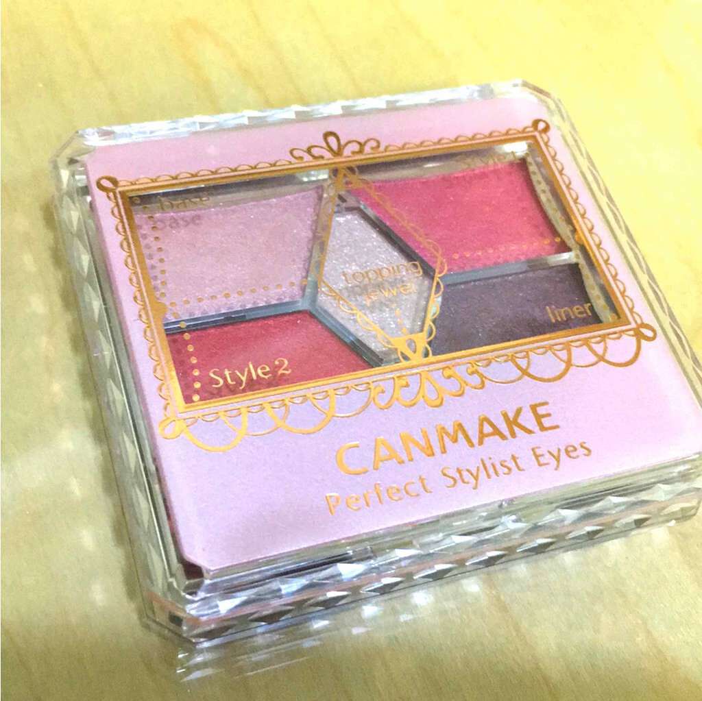 【旧品】パーフェクトスタイリストアイズ/キャンメイク/アイシャドウパレットを使ったクチコミ(1枚目)