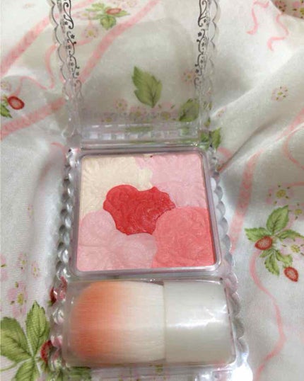 グロウフルールチークス/キャンメイク/パウダーチークを使ったクチコミ(2枚目)