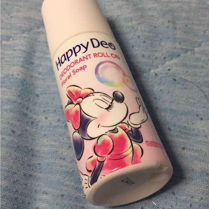 ハッピーデオ デオドラントロールオン 花せっけん/マンダム/デオドラント・制汗剤を使ったクチコミ(1枚目)