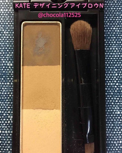 デザイニングアイブロウN/KATE/パウダーアイブロウを使ったクチコミ(1枚目)