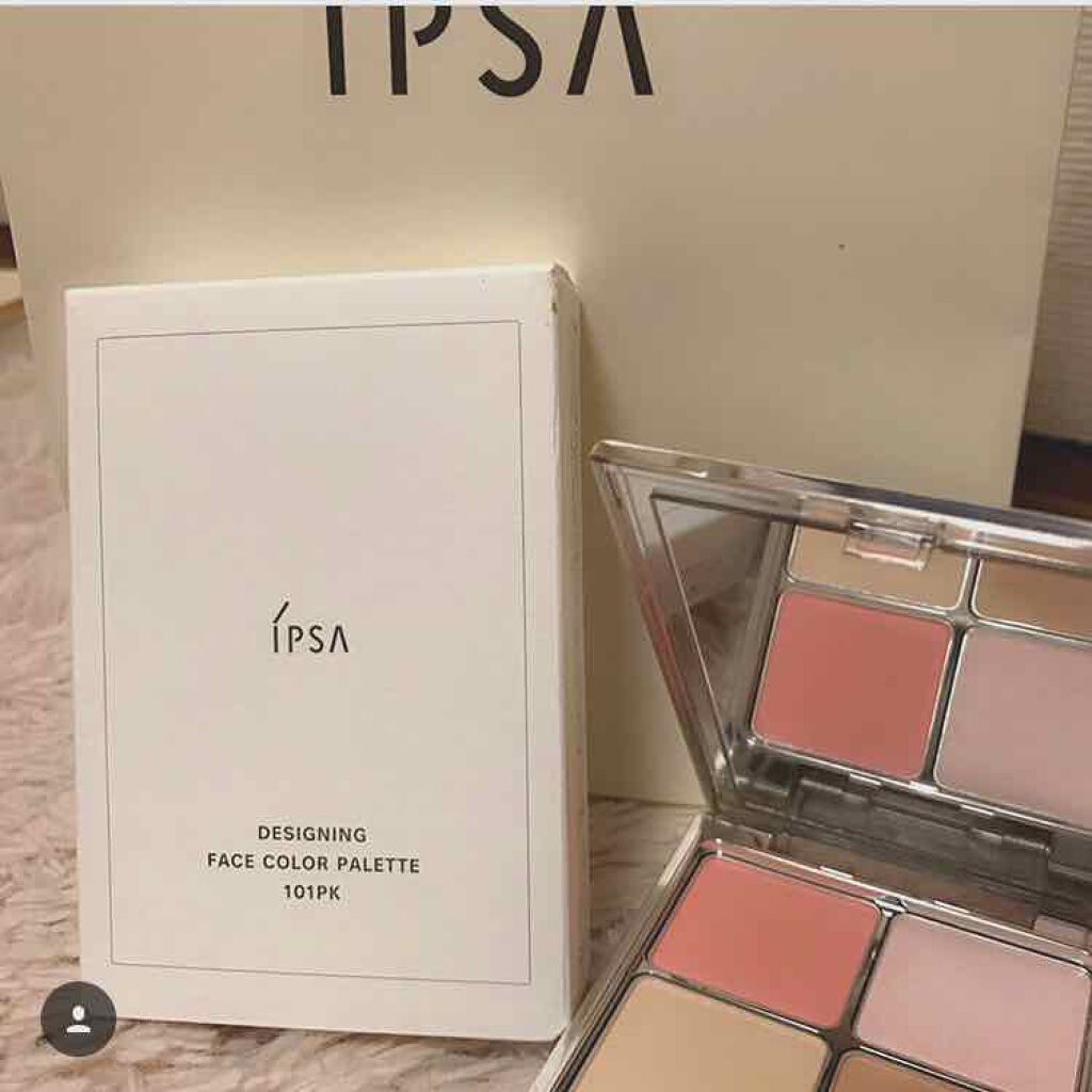 フェイスカラー デザイニングパレット/IPSA/プレストパウダーを使ったクチコミ(1枚目)