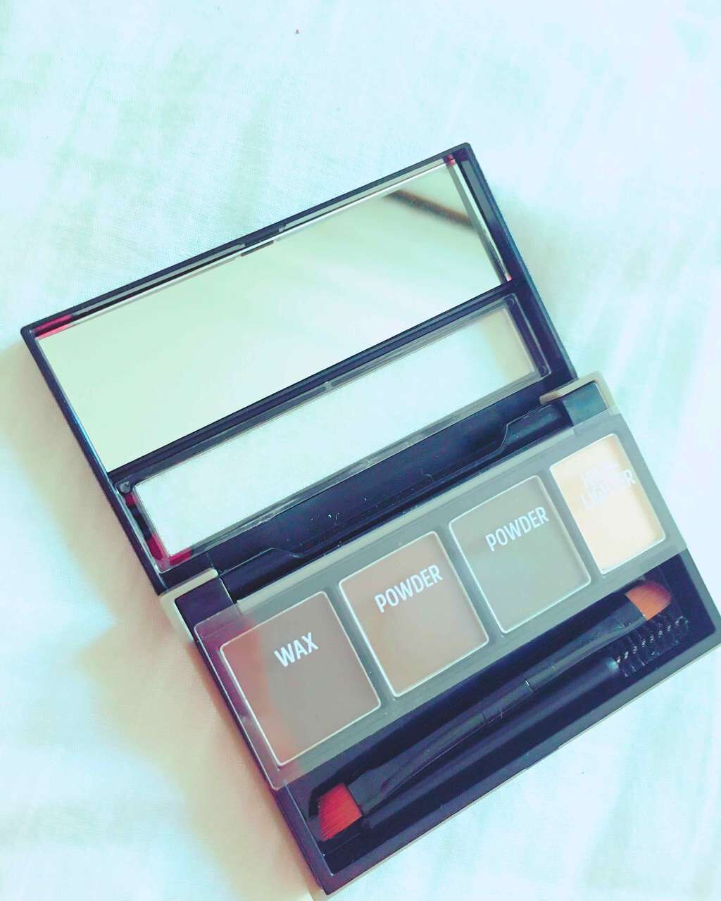 ブロウコントゥアーキット/ETUDE/パウダーアイブロウを使ったクチコミ(2枚目)