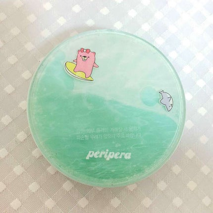 インクラスティング ミント クッション/PERIPERA/クッションファンデーションを使ったクチコミ(1枚目)