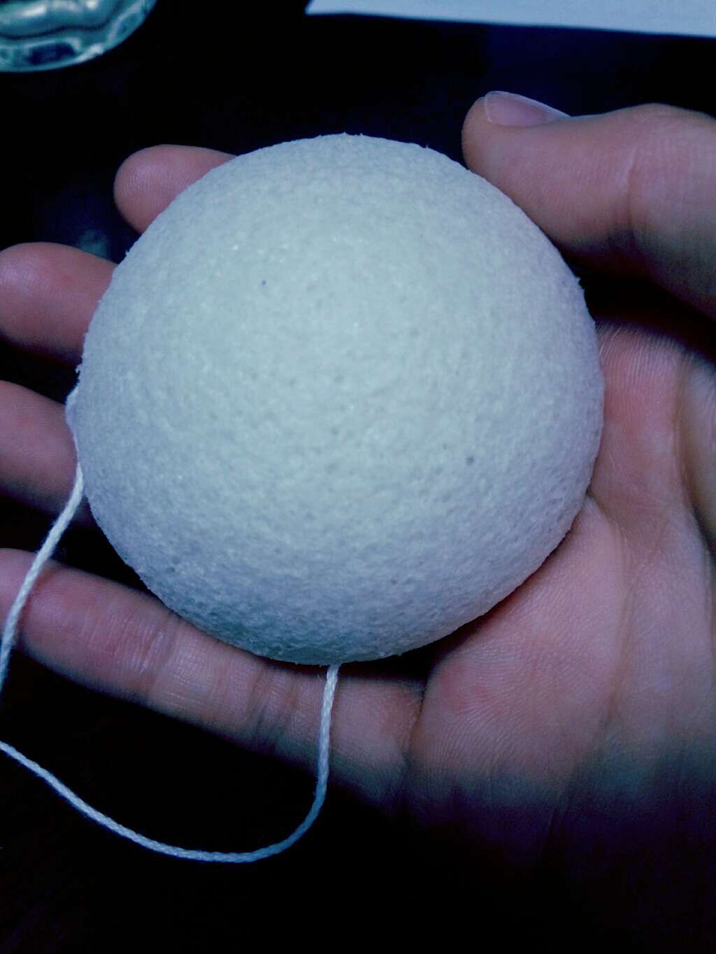 天然こんにゃくパフ/DAISO/その他スキンケアグッズを使ったクチコミ(1枚目)