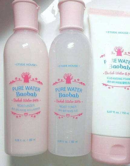ピュアウォーター モイスチャライザー/ETUDE/乳液を使ったクチコミ(1枚目)